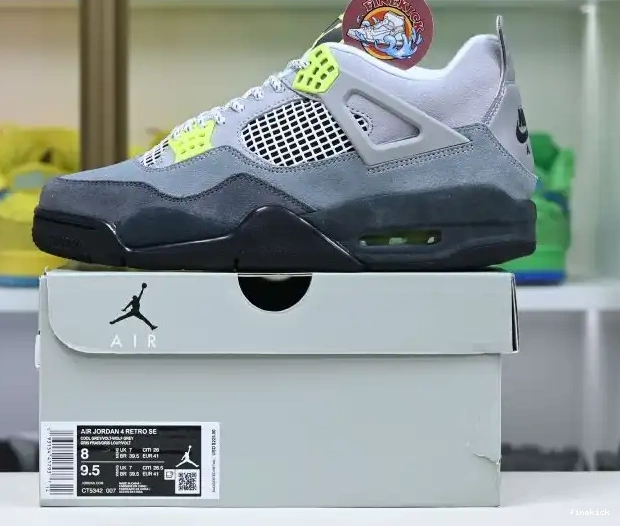 se'95neon Air Jordan 4 retro Jordan 0503